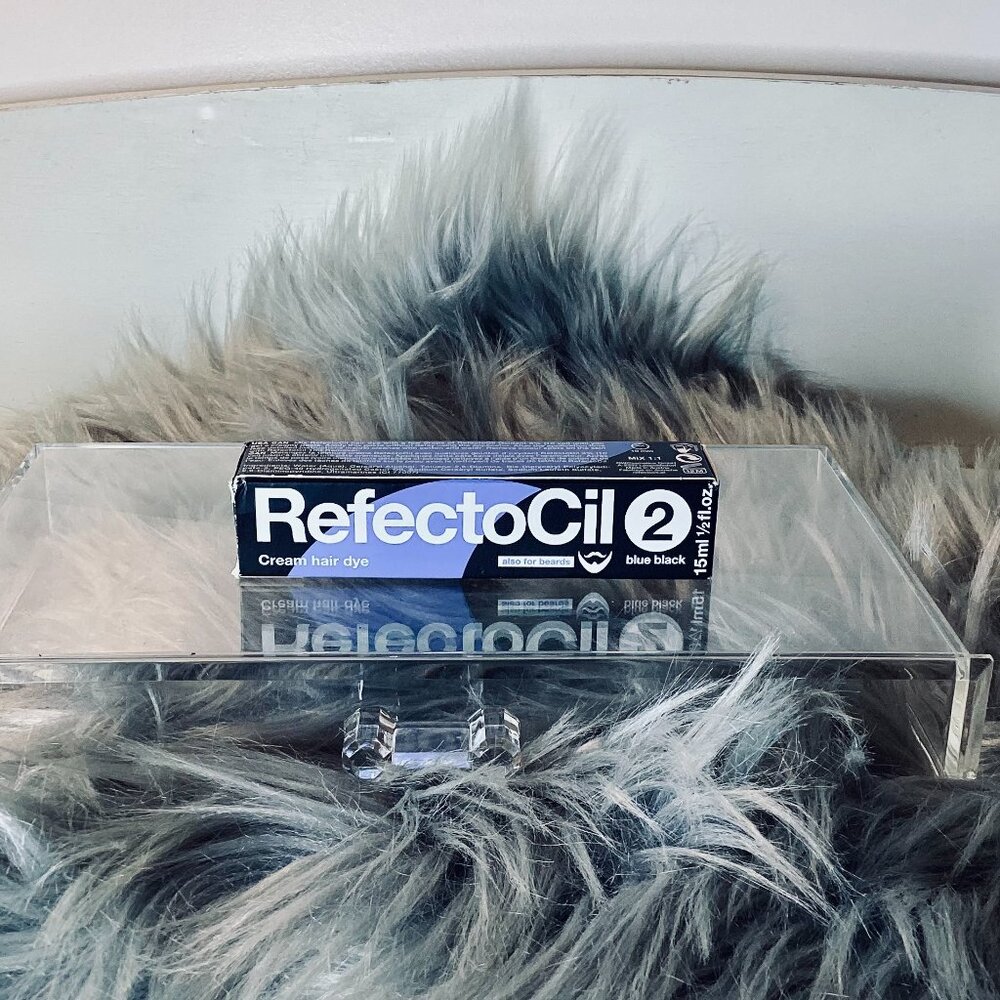 RefectoCil Cream Hair Dye For Brows Beards + Lash Tinting BLUE BLACK New in Box